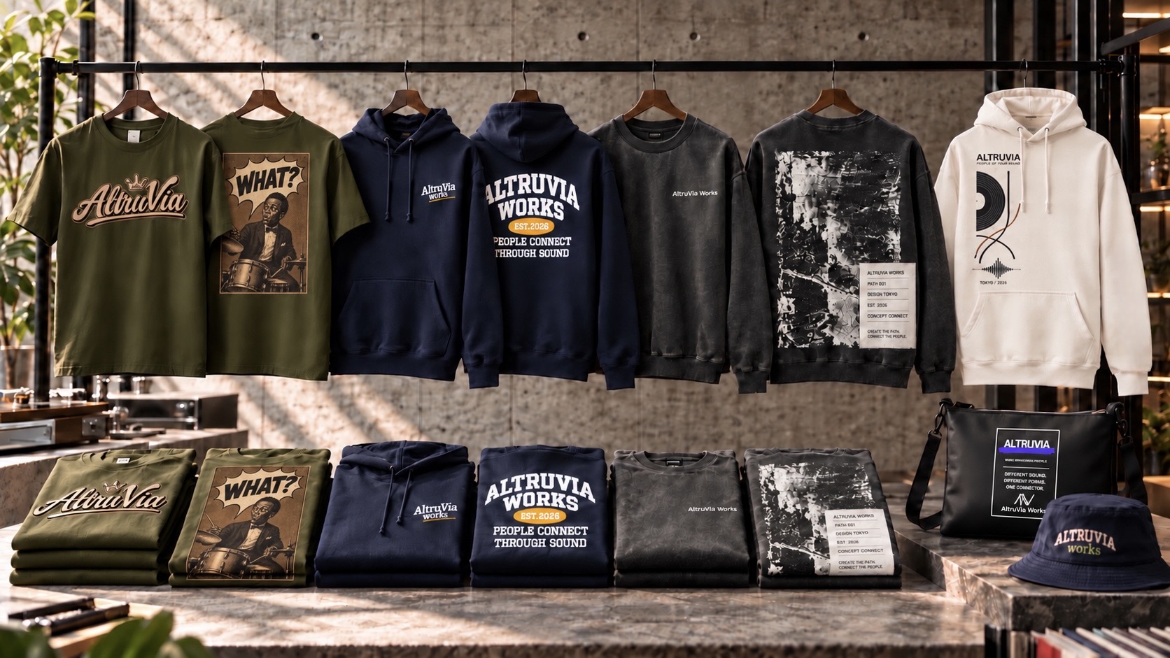 AltruVia Works ONLINE STORE OPEN